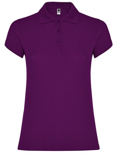 ROL-PO6634-Womens Star Poloshirt