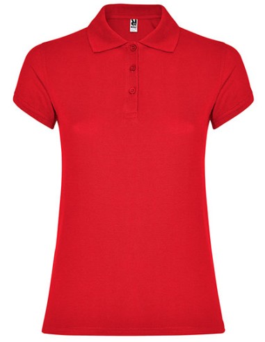 ROL-PO6634-Womens Star Poloshirt