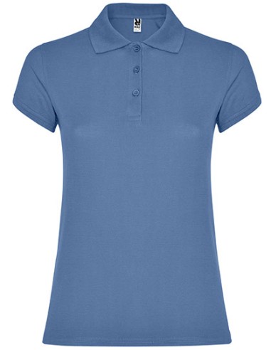 ROL-PO6634-Womens Star Poloshirt