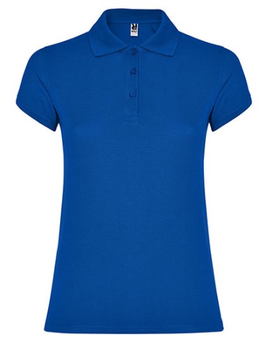 ROL-PO6634-Womens Star Poloshirt