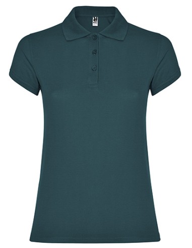 ROL-PO6634-Womens Star Poloshirt