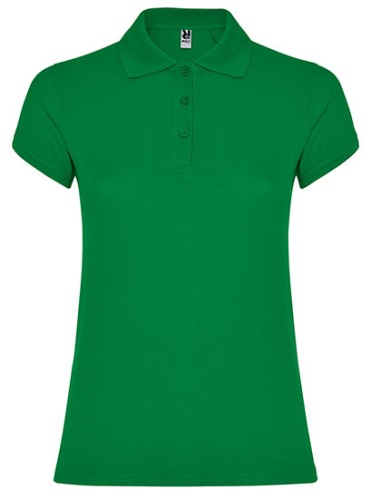 ROL-PO6634-Womens Star Poloshirt