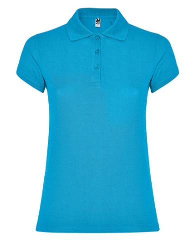 ROL-PO6634-Womens Star Poloshirt