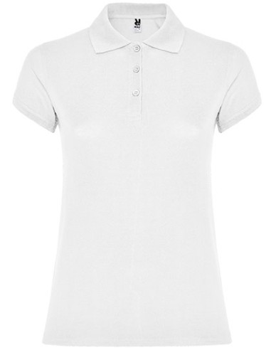 ROL-PO6634-Womens Star Poloshirt