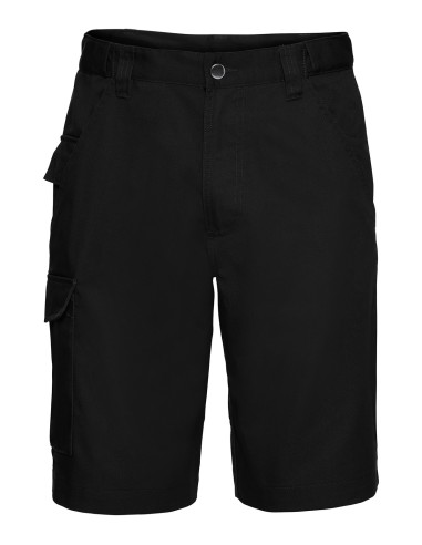 RUS-0R002M0-Workwear Polycotton Twill Shorts