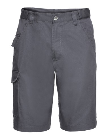 RUS-0R002M0-Workwear Polycotton Twill Shorts