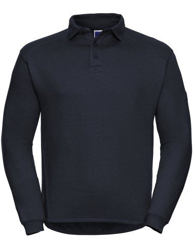 RUS-0R012M0-Heavy Duty Workwear Collar Sweatshirt