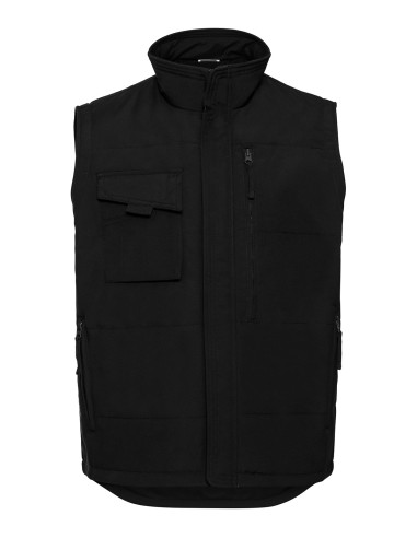 RUS-0R014M0-Heavy Duty Workwear Gilet