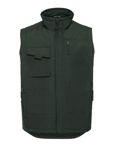 RUS-0R014M0-Heavy Duty Workwear Gilet