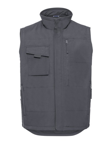 RUS-0R014M0-Heavy Duty Workwear Gilet