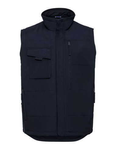 RUS-0R014M0-Heavy Duty Workwear Gilet