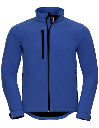RUS-0R140M0-Mens Softshell Jacket
