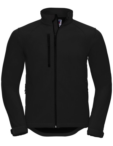 RUS-0R140M0-Mens Softshell Jacket