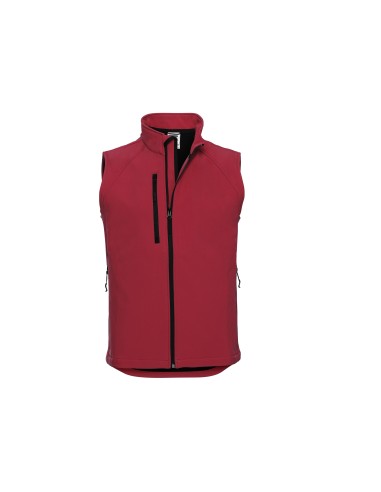 RUS-0R141M0-Mens Softshell Gilet