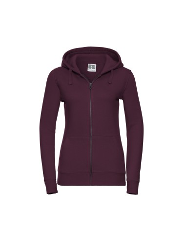 RUS-0R266F0-Ladies Authentic Zipped Hood Jacket