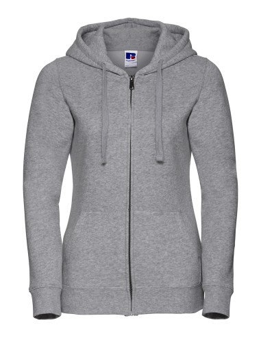 RUS-0R266F0-Ladies Authentic Zipped Hood Jacket
