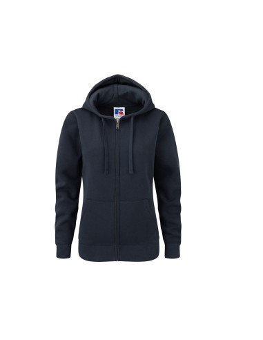 RUS-0R266F0-Ladies Authentic Zipped Hood Jacket