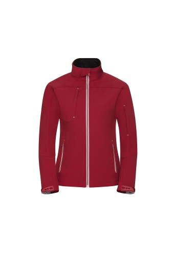RUS-0R410F0-Ladies Bionic Softshell Jacket