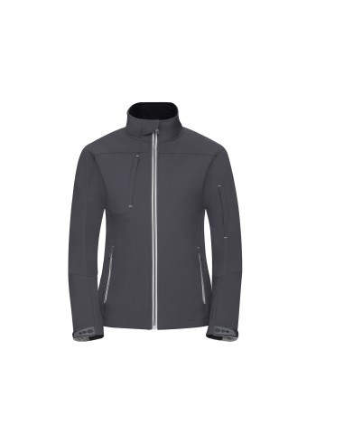 RUS-0R410F0-Ladies Bionic Softshell Jacket