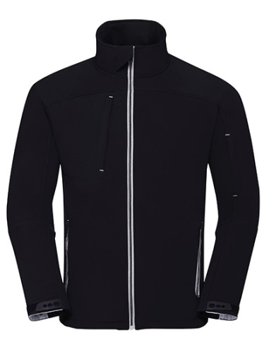 RUS-0R410M-Mens Bionic Softshell Jacket