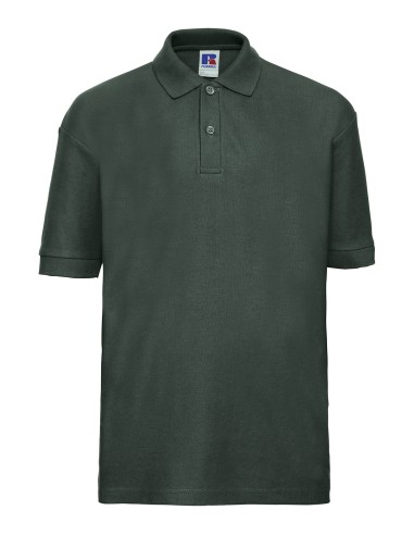 RUS-0R539B0-Kids Classic Polycotton Polo