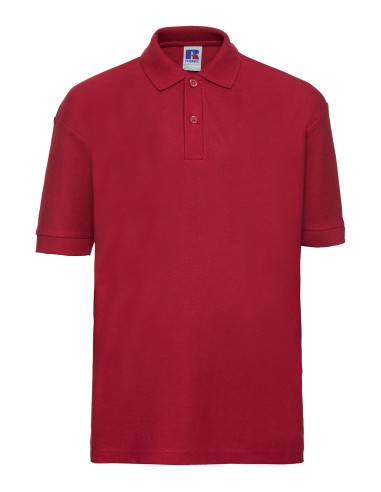RUS-0R539B0-Kids Classic Polycotton Polo