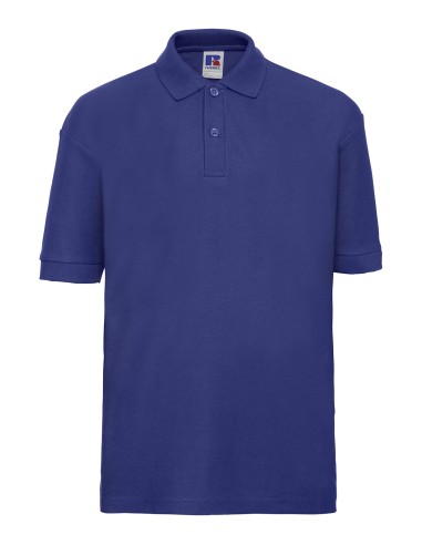 RUS-0R539B0-Kids Classic Polycotton Polo