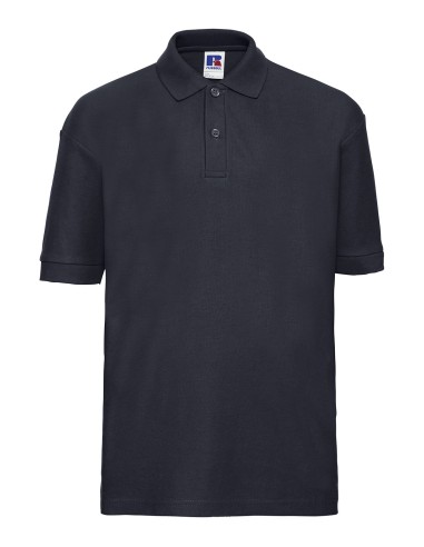RUS-0R539B0-Kids Classic Polycotton Polo