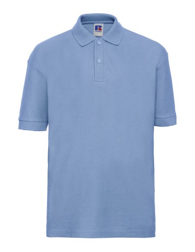 RUS-0R539B0-Kids Classic Polycotton Polo