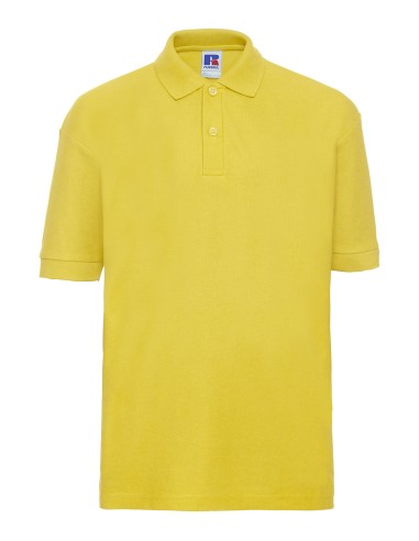 RUS-0R539B0-Kids Classic Polycotton Polo