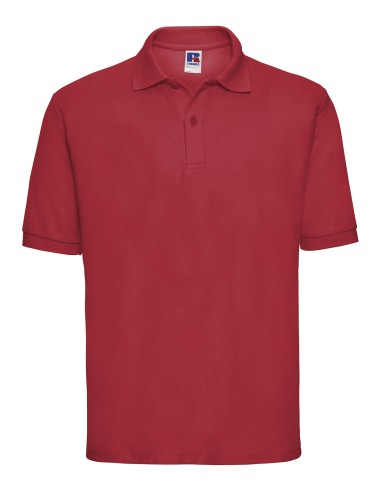 RUS-0R539M0-Men's Classic Polycotton Polo