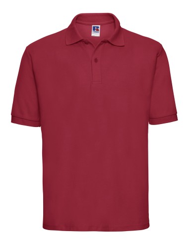 RUS-0R539M0-Men's Classic Polycotton Polo