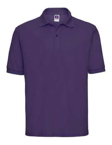 RUS-0R539M0-Men's Classic Polycotton Polo
