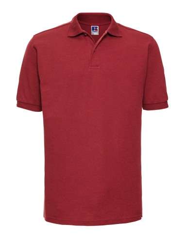 RUS-0R599M0-Hardwearing Polycotton Polo