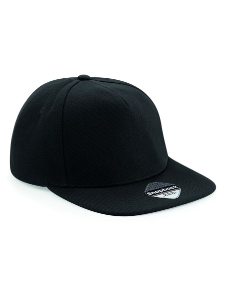 B-B660-Original Flat Peak Snapback Cap