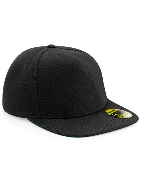 B-B660-Original Flat Peak Snapback Cap