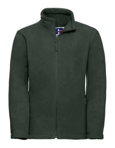 RUS-0R870B0-Kids Full Zip Outdoor Fleece