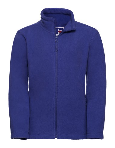 RUS-0R870B0-Kids Full Zip Outdoor Fleece
