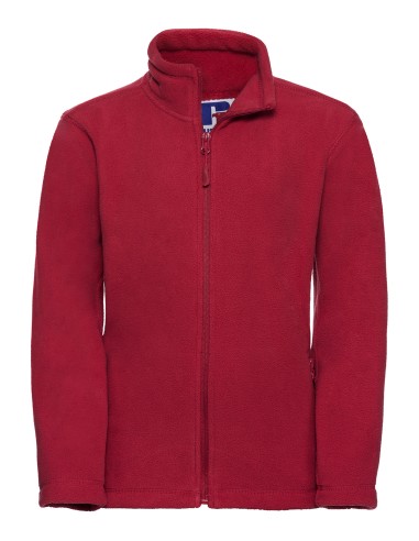 RUS-0R870B0-Kids Full Zip Outdoor Fleece