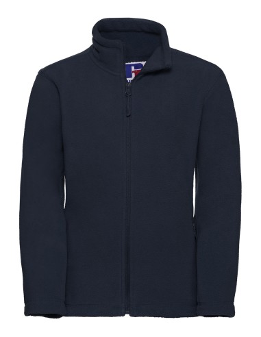 RUS-0R870B0-Kids Full Zip Outdoor Fleece