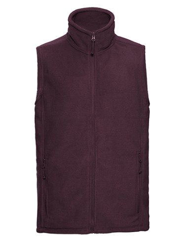 RUS-0R872M0-Mens Outdoor Fleece Gilet