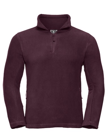RUS-0R874M0-Quarter Zip Outdoor Fleece