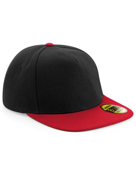 B-B660-Original Flat Peak Snapback Cap