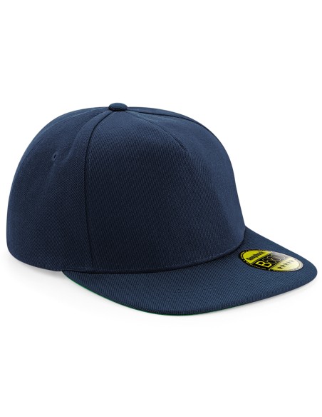 B-B660-Original Flat Peak Snapback Cap