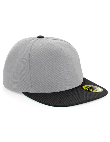 B-B660-Original Flat Peak Snapback Cap