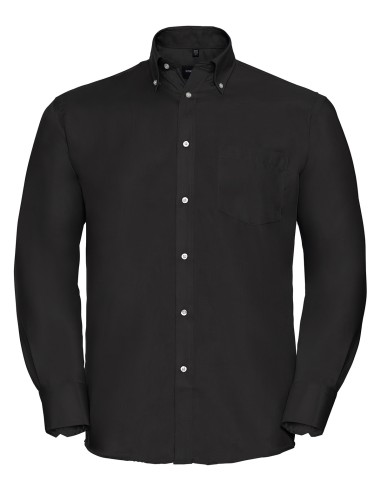 RUS-0R956M0-Men's Long Sleeve Classic Ultimate Non-Iron Shirt