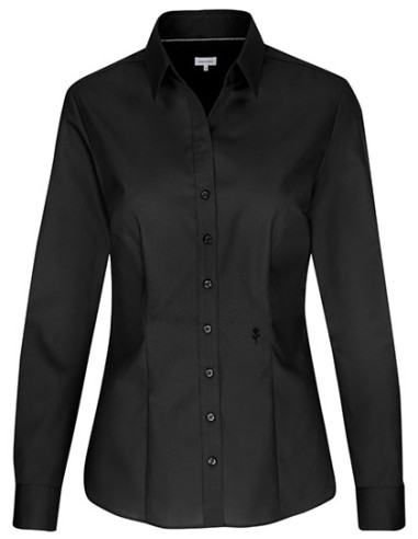 SEI-080613-Womens Blouse Slim Fit Long Sleeve