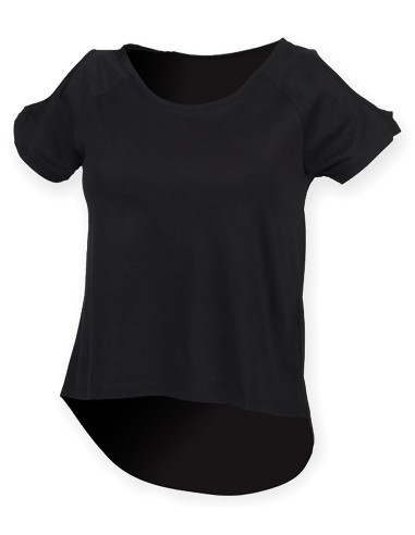 SFC-SK233-Womens Drop Tail T