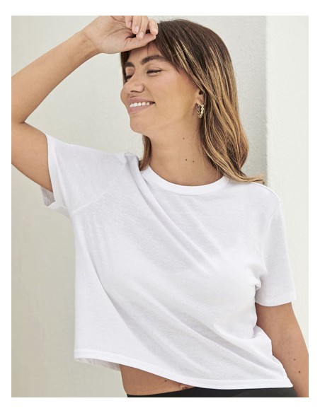 SFC-SK237-Womens Cropped Boxy T