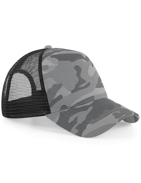 B-B694-Camo Snapback Trucker
